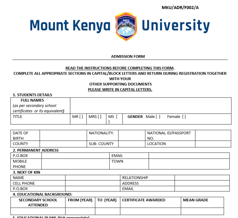 mku phd application form 2023